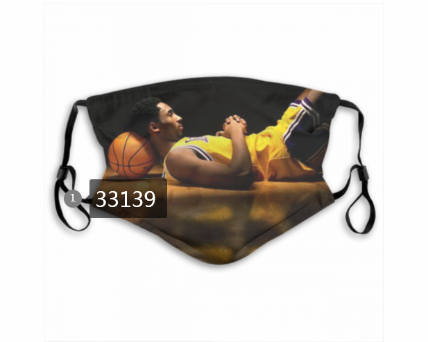 2021 NBA Los Angeles Lakers #24 kobe bryant 33139 Dust mask with filter